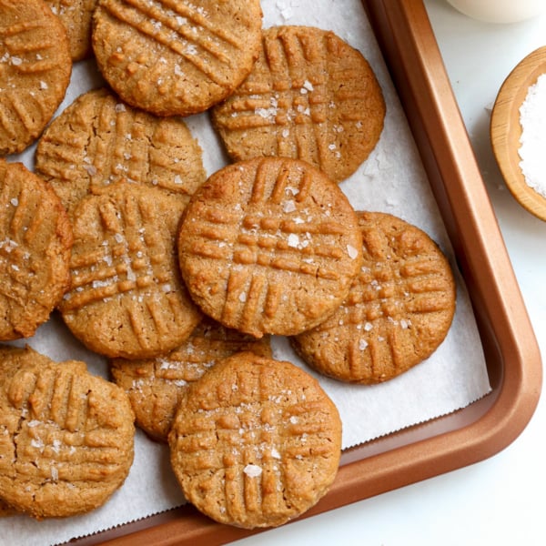Flourless Peanut Butter Cookies Detoxinista