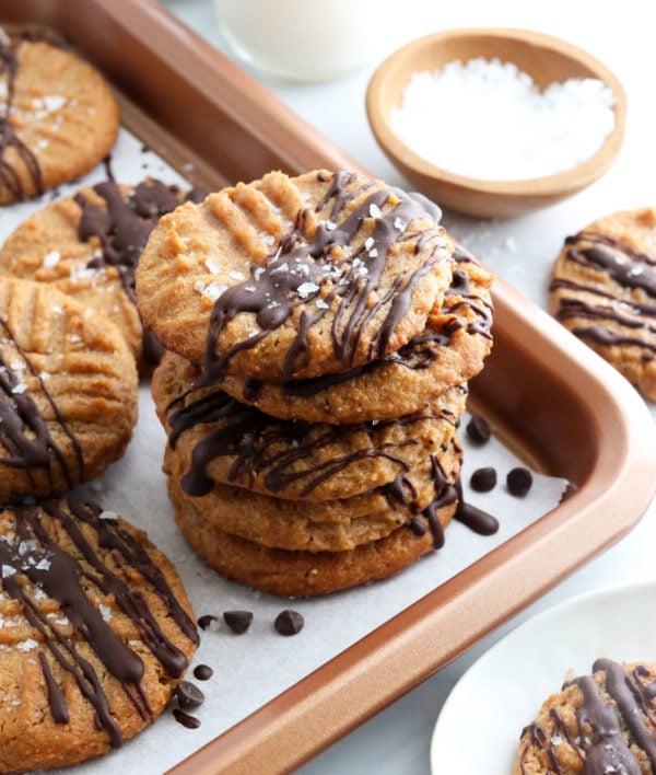 Flourless Peanut Butter Cookies Detoxinista