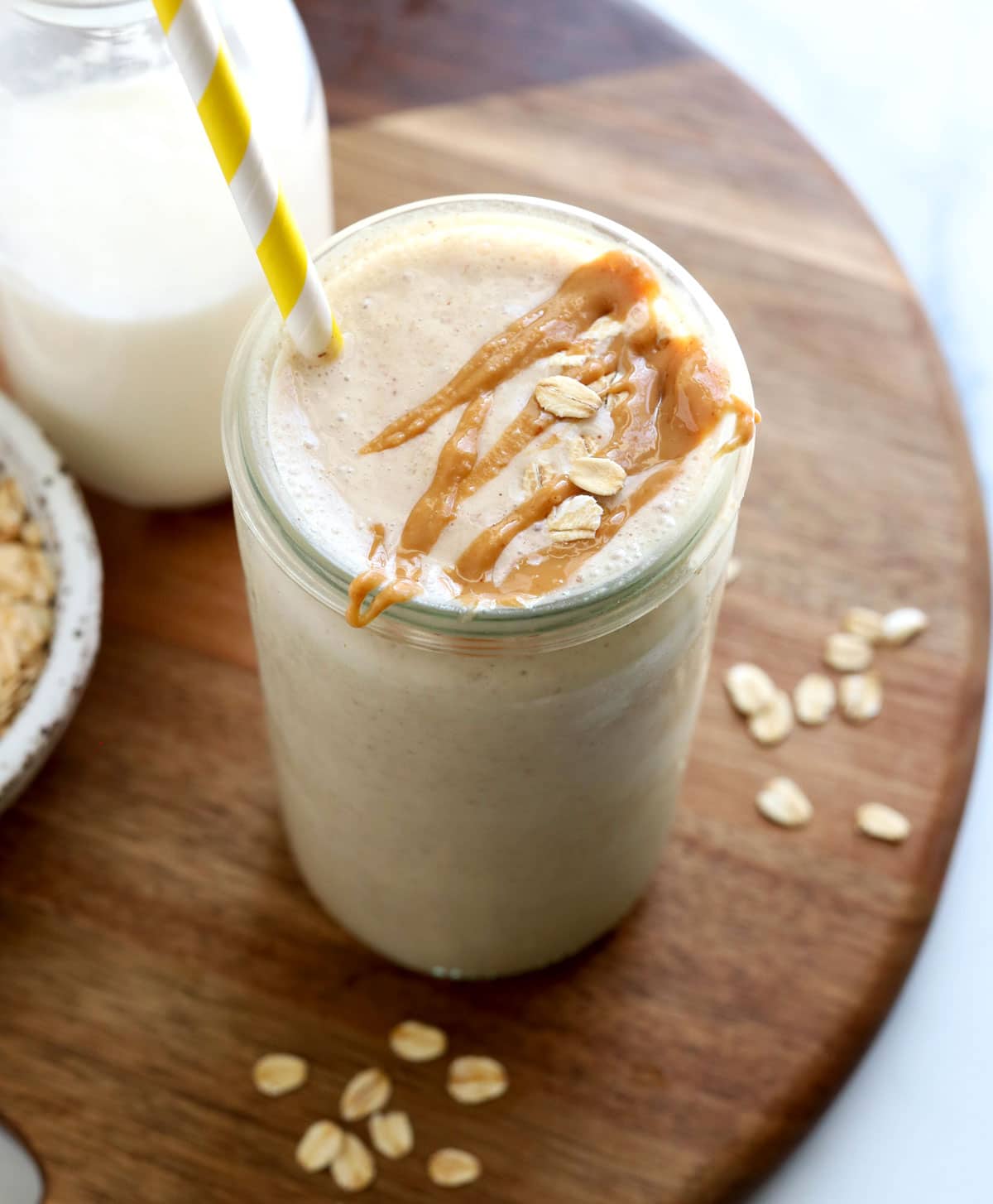 Make-Ahead Oatmeal Smoothies