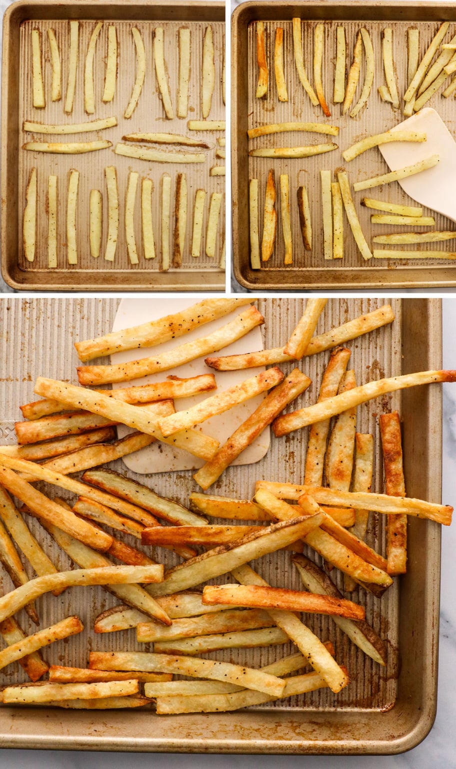 Fries Cook Homemade French Fries (Crispy in the Oven!) - Detoxinista