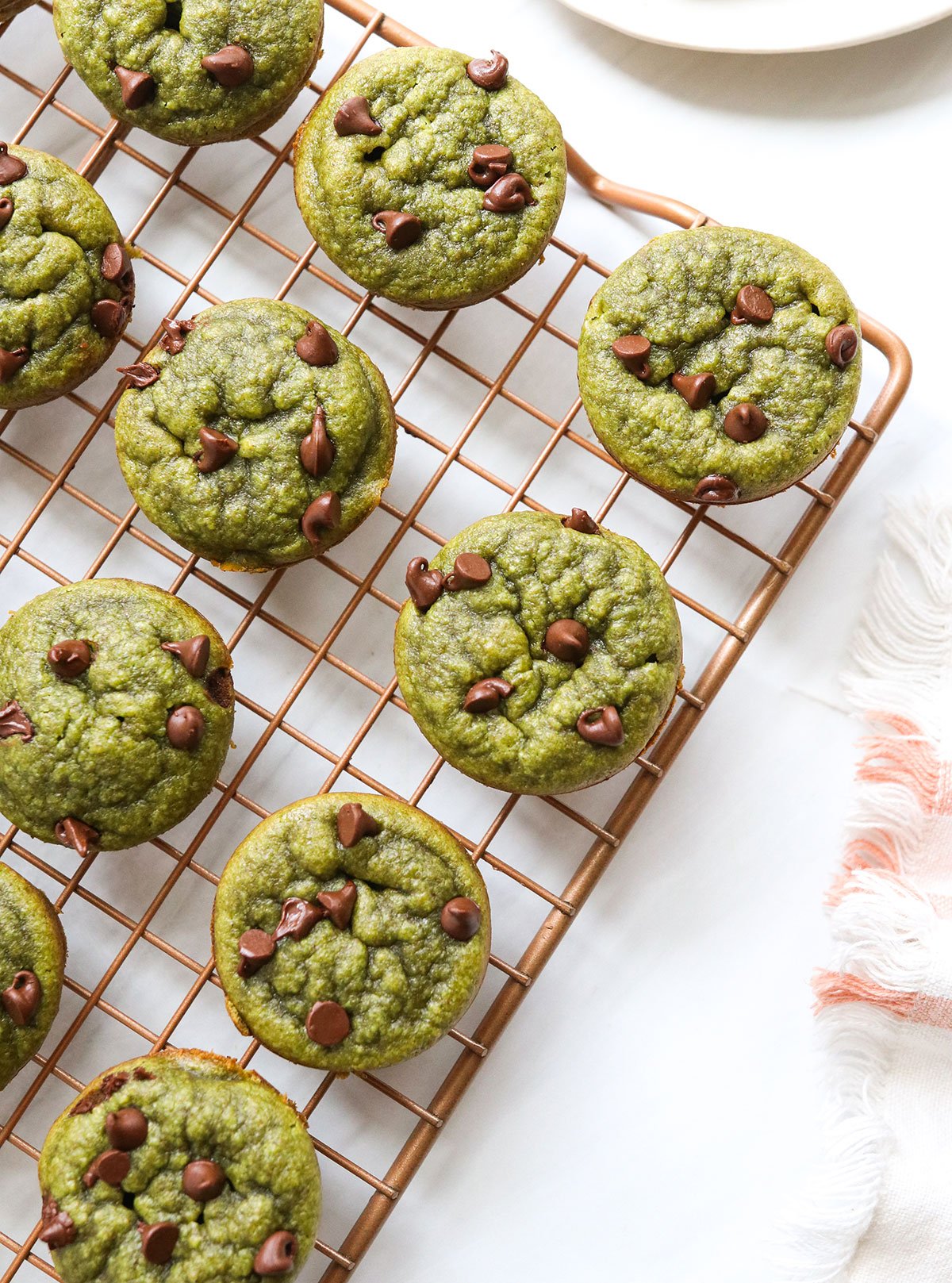 Matcha Raspberry Blender Muffins - Lean Green Nutrition Fiend