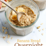 banana overnight oats pin