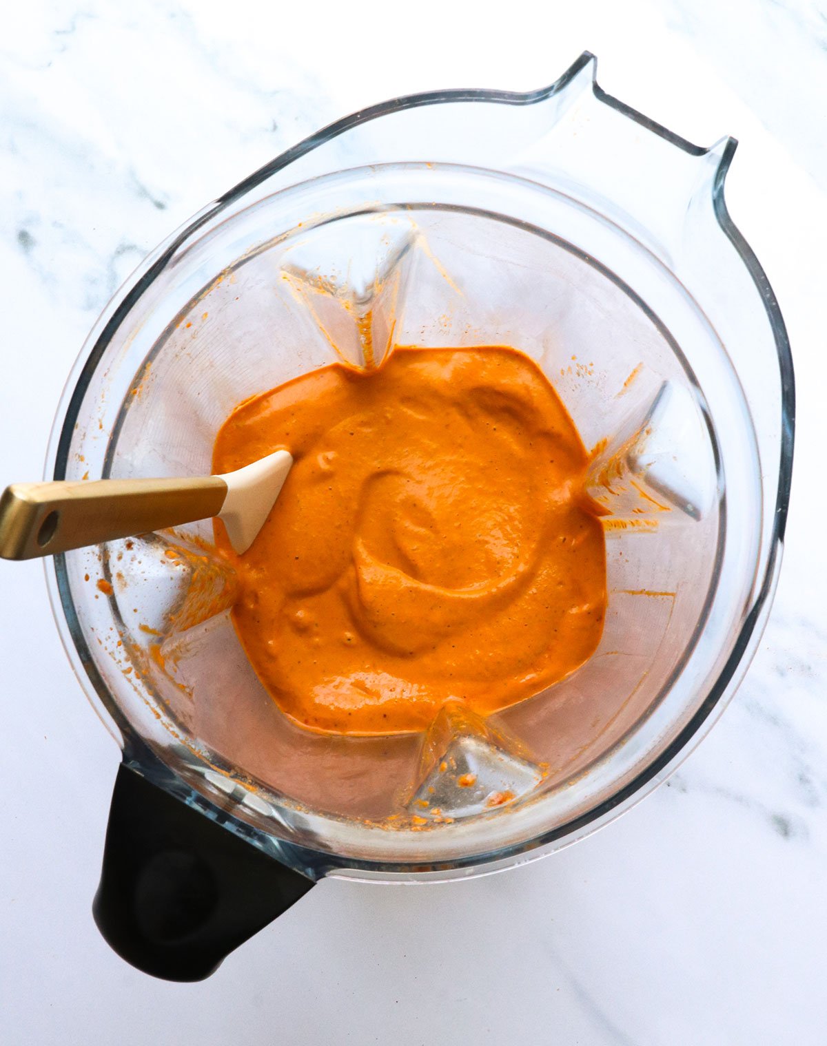 romesco sauce blended until smooth in a blender pitcher. 