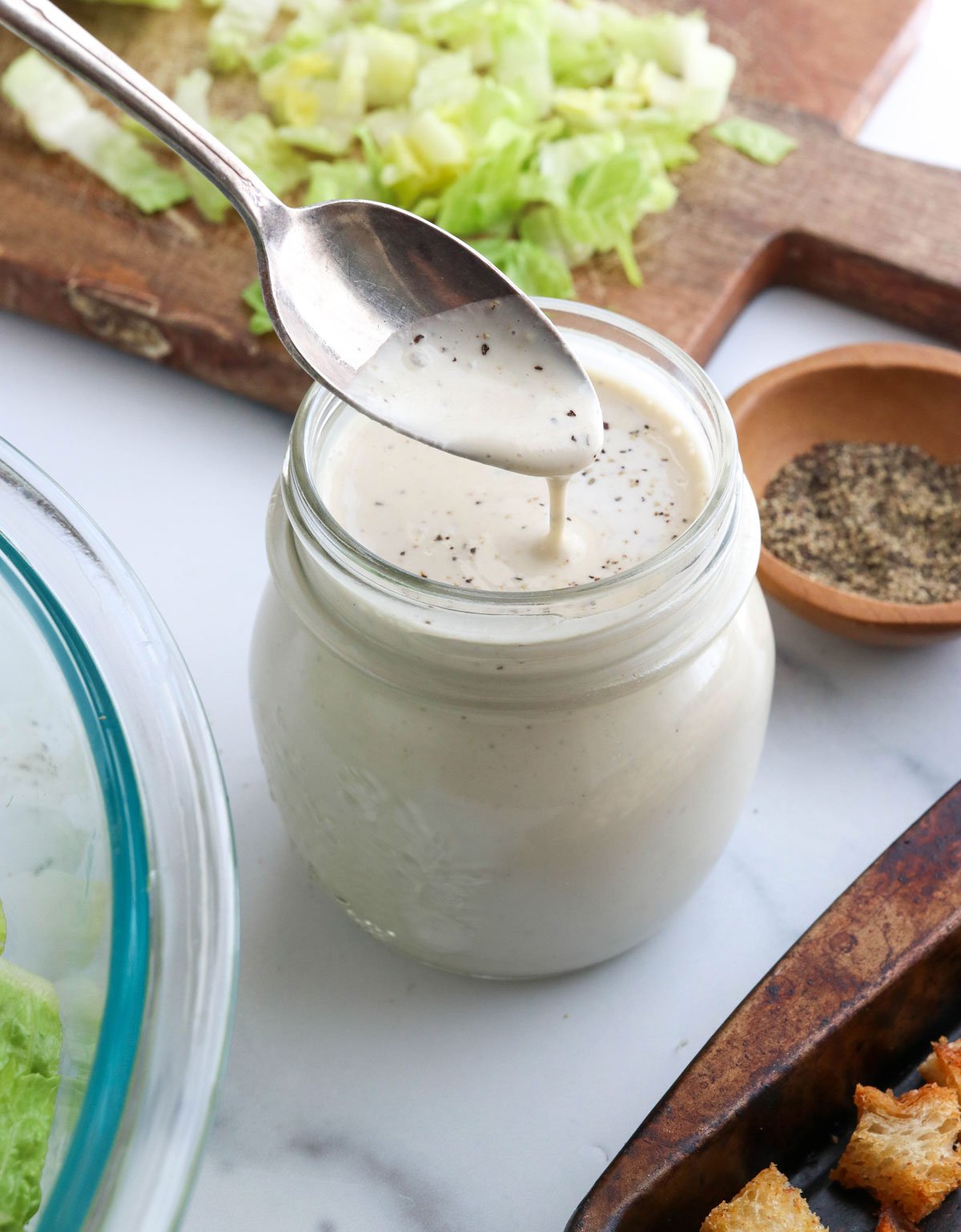 Vegan Caesar Dressing Detoxinista