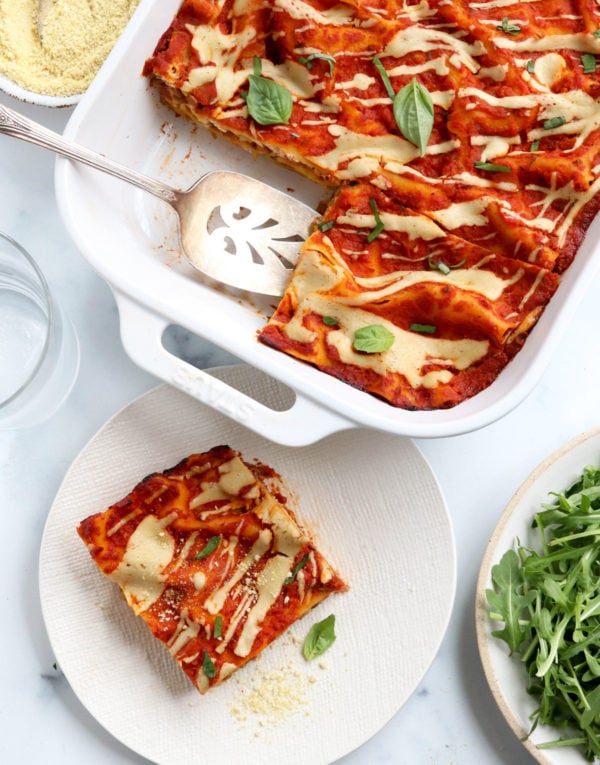 Vegan Lasagna | Fast & Easy! - Detoxinista