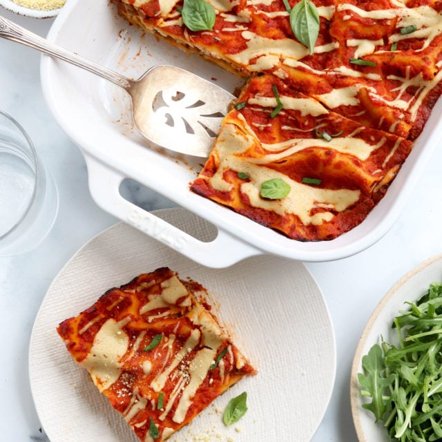 Vegan Lasagna | Fast & Easy! - Detoxinista