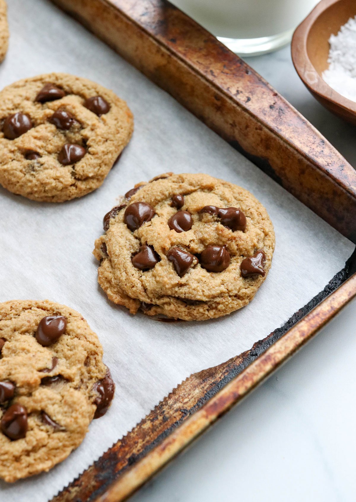 Vegan Almond Flour Chocolate Cookies - Cooking LSL