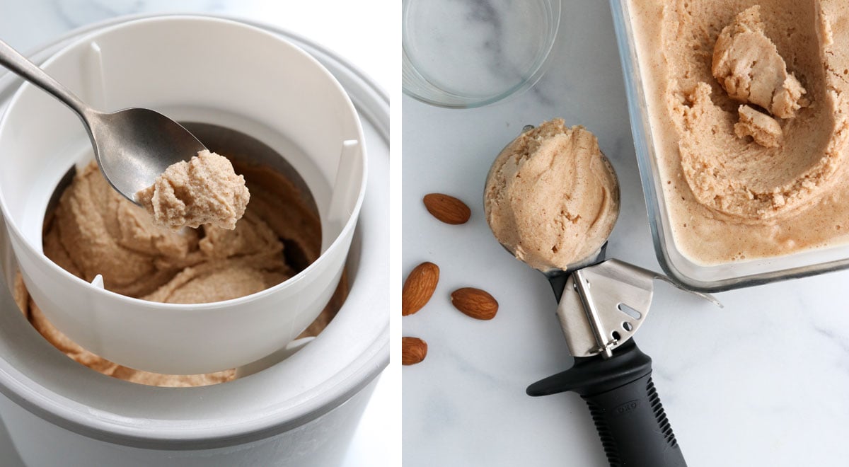 Almond milk ice cream maker hot sale