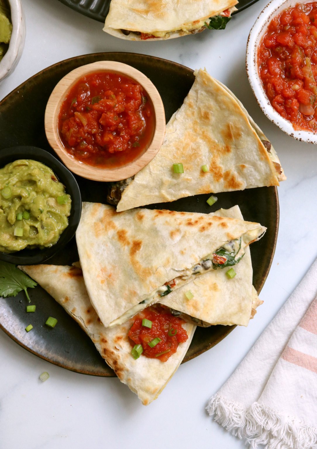 Vegan Quesadilla Detoxinista