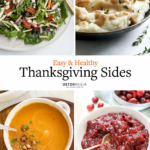 healthy thanksgiving sides pin.