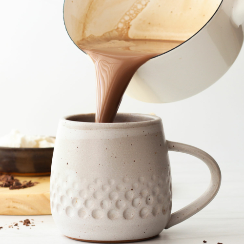 Healthy Chocolate Salted Latte - No Espresso Machine Needed! - Natural  Tasty Chef