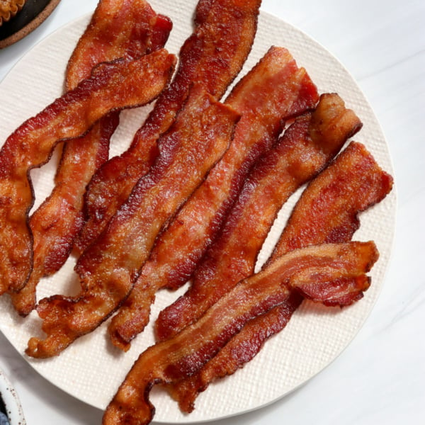 Crispy Air Fryer Bacon - Detoxinista