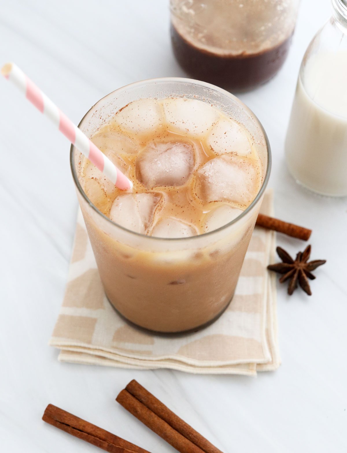 Coconut Chai Latte - Delicious Little Bites