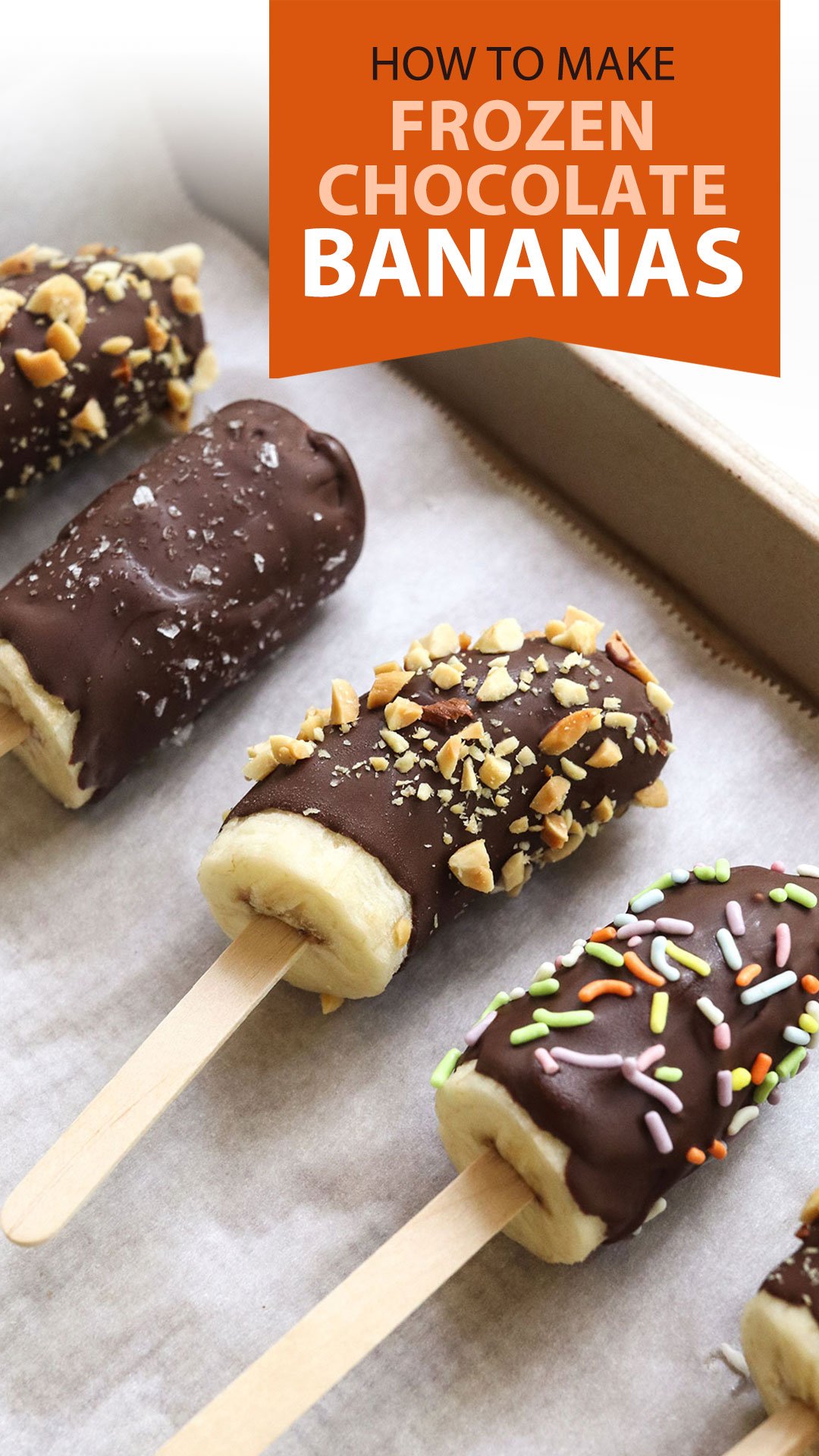 Frozen Chocolate Covered Bananas (Frozen Dessert!) - Detoxinista