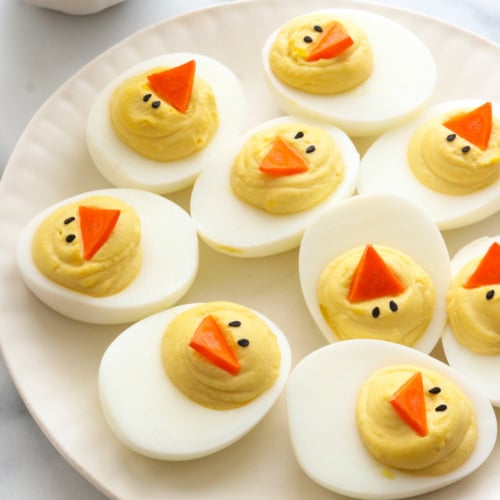 Easter Deviled Eggs
