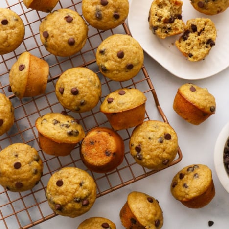 Mini Banana Chocolate Chip Muffins Recipe - 73