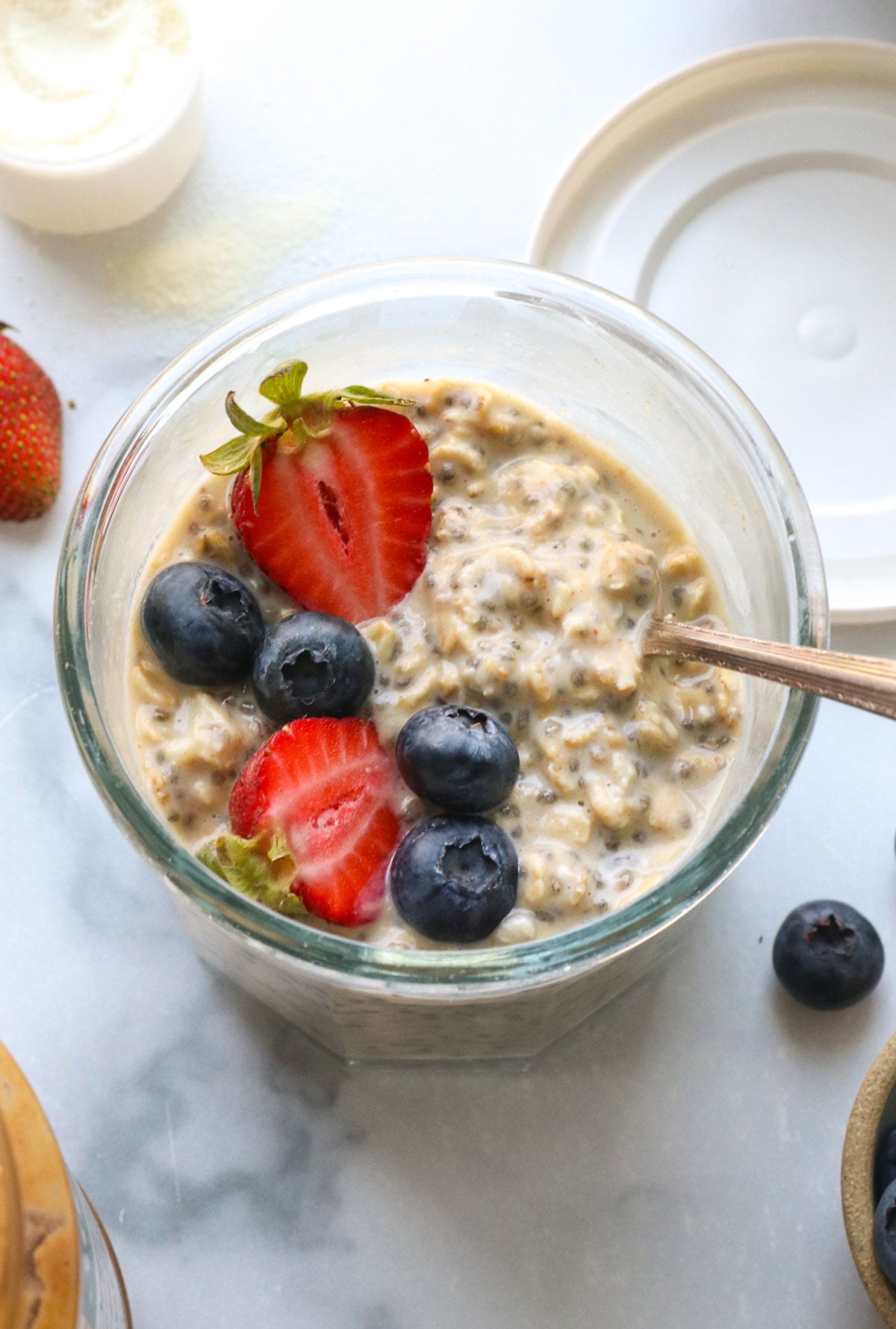 Protein Overnight Oats Recipe-image