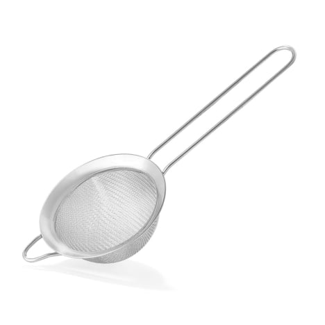 small strainer on white
