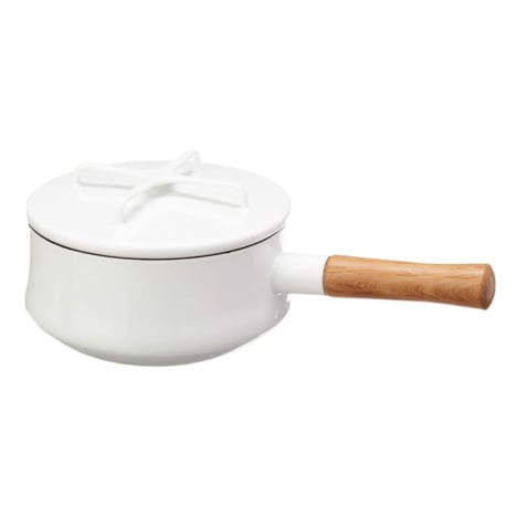 white saucepan