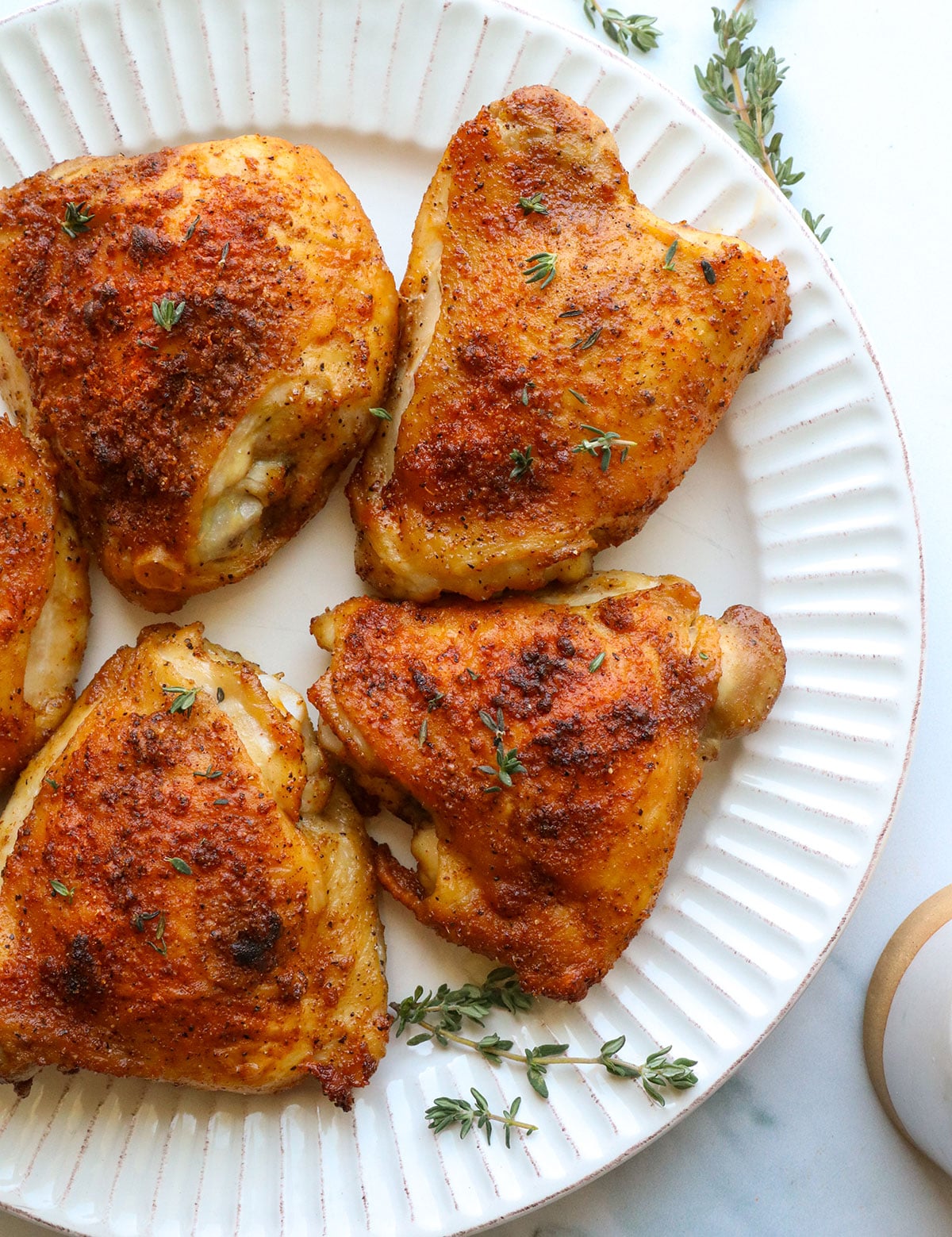 Baked Bone-In Chicken Thighs - Detoxinista